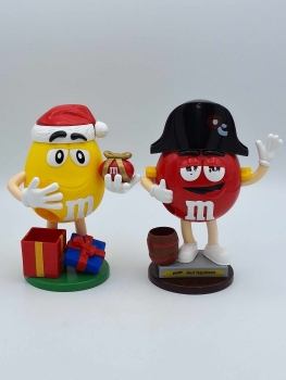 2x M&M Spender - Red Napoleon + Weihnachtsmann